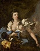 Giovanni Antonio Pellegrini Queen Tomyris oil painting on canvas